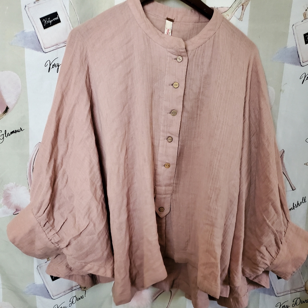 🦋free people poncho - Picture 1 of 4